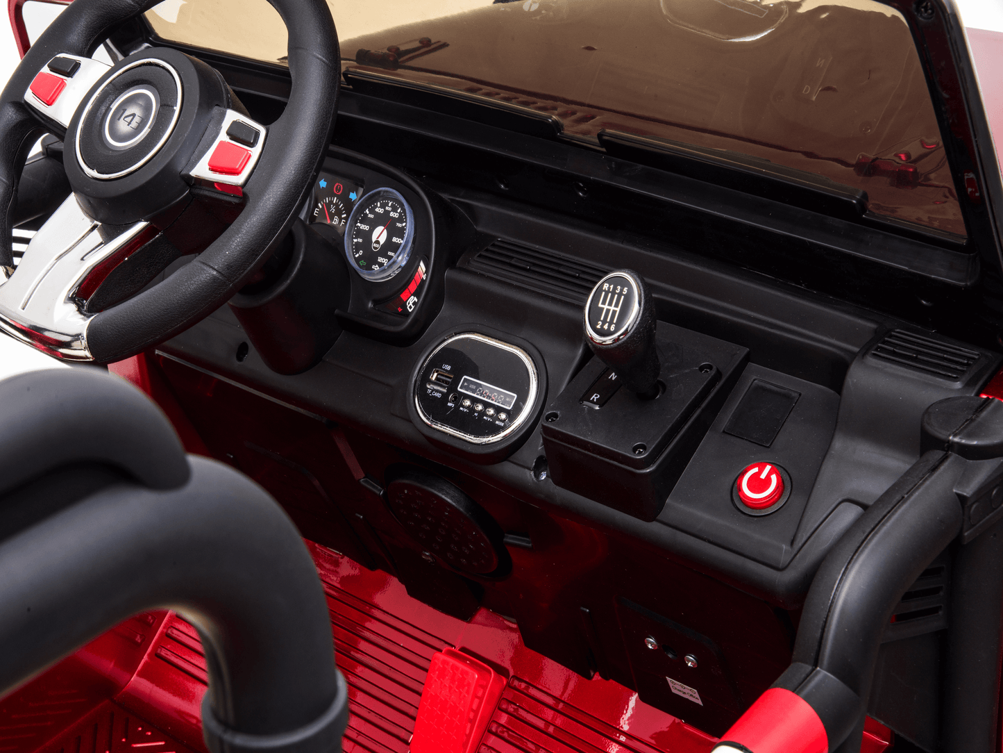 Magic Cars  Electric 2 Seater Jeep Truck ATV UTV