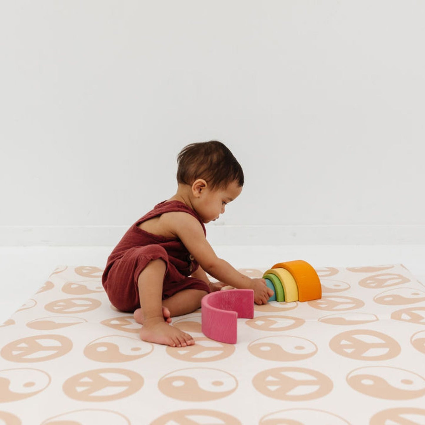 Toki Mats Yin Yang Vegan Leather Play Mat