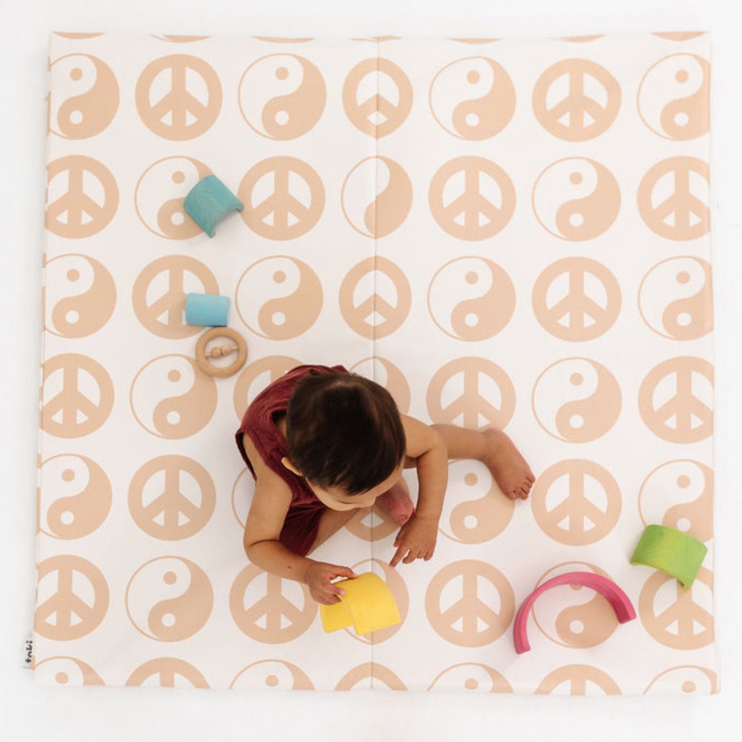 Toki Mats Yin Yang Vegan Leather Play Mat