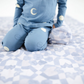 Toki Kids Blue Tile Organic Cotton Mat
