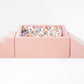 Moon Pod Ball Pit Bundle With 6 Piece Play Mat Set