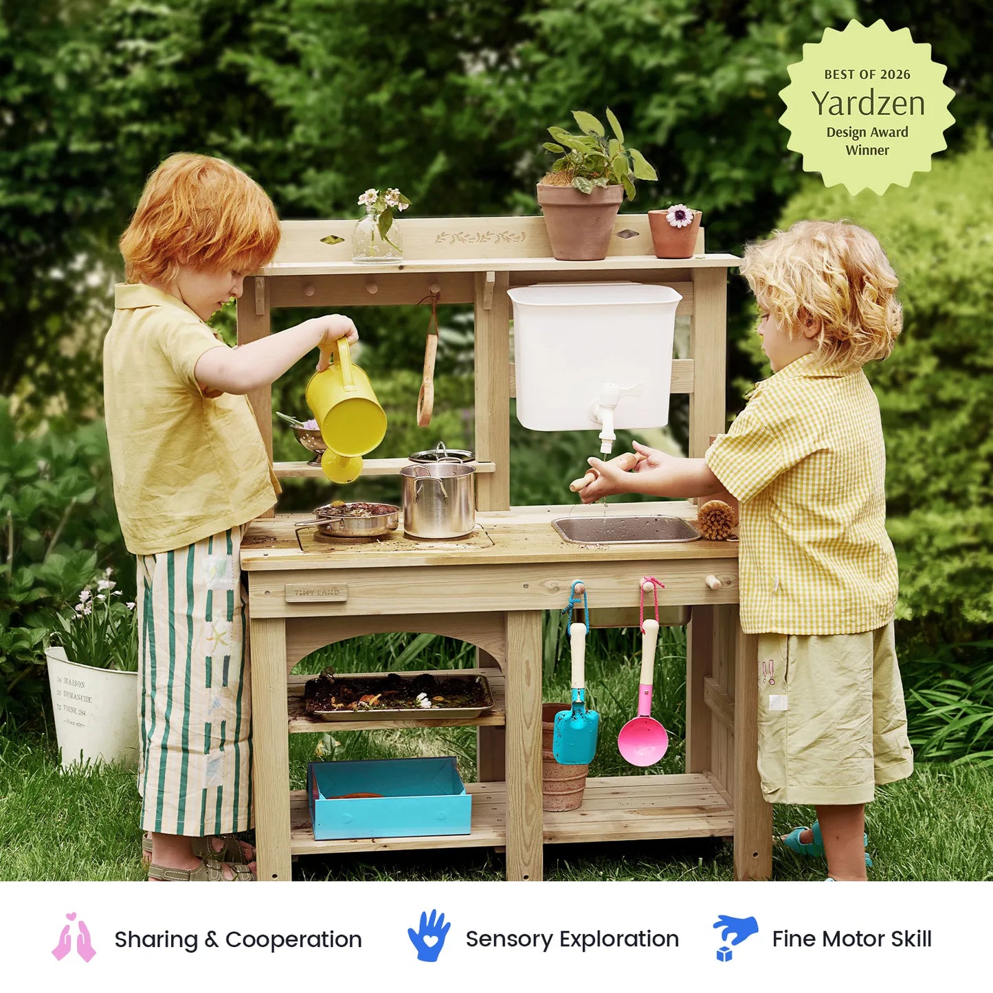 Tiny Land Mud Outdoor Play Kitchen