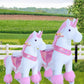 PonyCycle Pink Unicorn Ride On