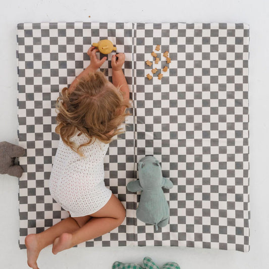 Toki Mats Checker Pepper Vegan Leather Mat