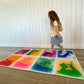 Kore Design Liquid Floor Tiles Assorted Color 9 pcs/Set