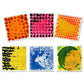 Kore Design Liquid Floor Tiles Assorted Color Textured 6pcs/Set