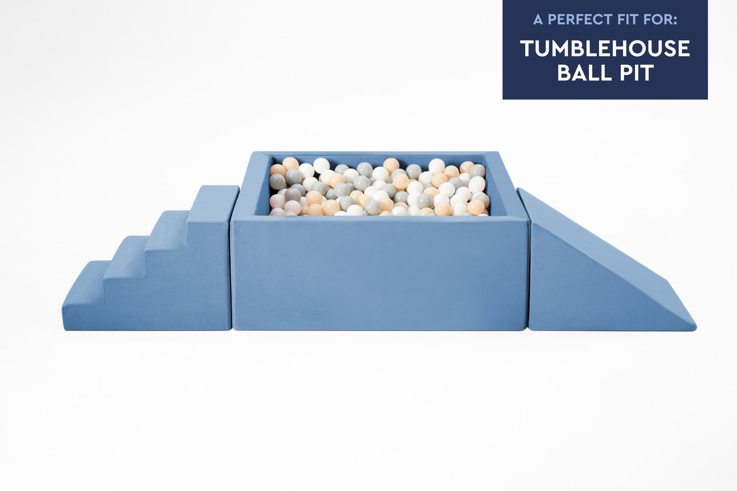 Moon Pod Tumble House Foam Ramp With Stairs