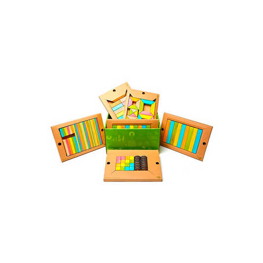 Tegu Magnetic Wooden Blocks 130 Pieces