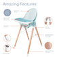 Children of Design 6 in 1 Deluxe High Chair