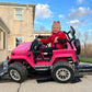 Magic Cars  Electric 2 Seater Jeep Truck ATV UTV