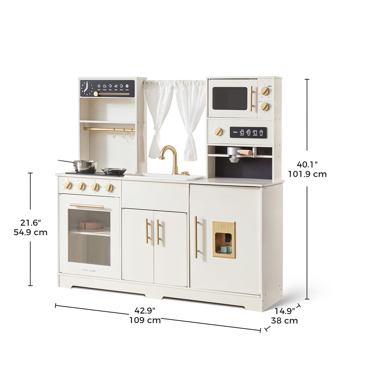 Tiny Land Play Kitchen With Running Water