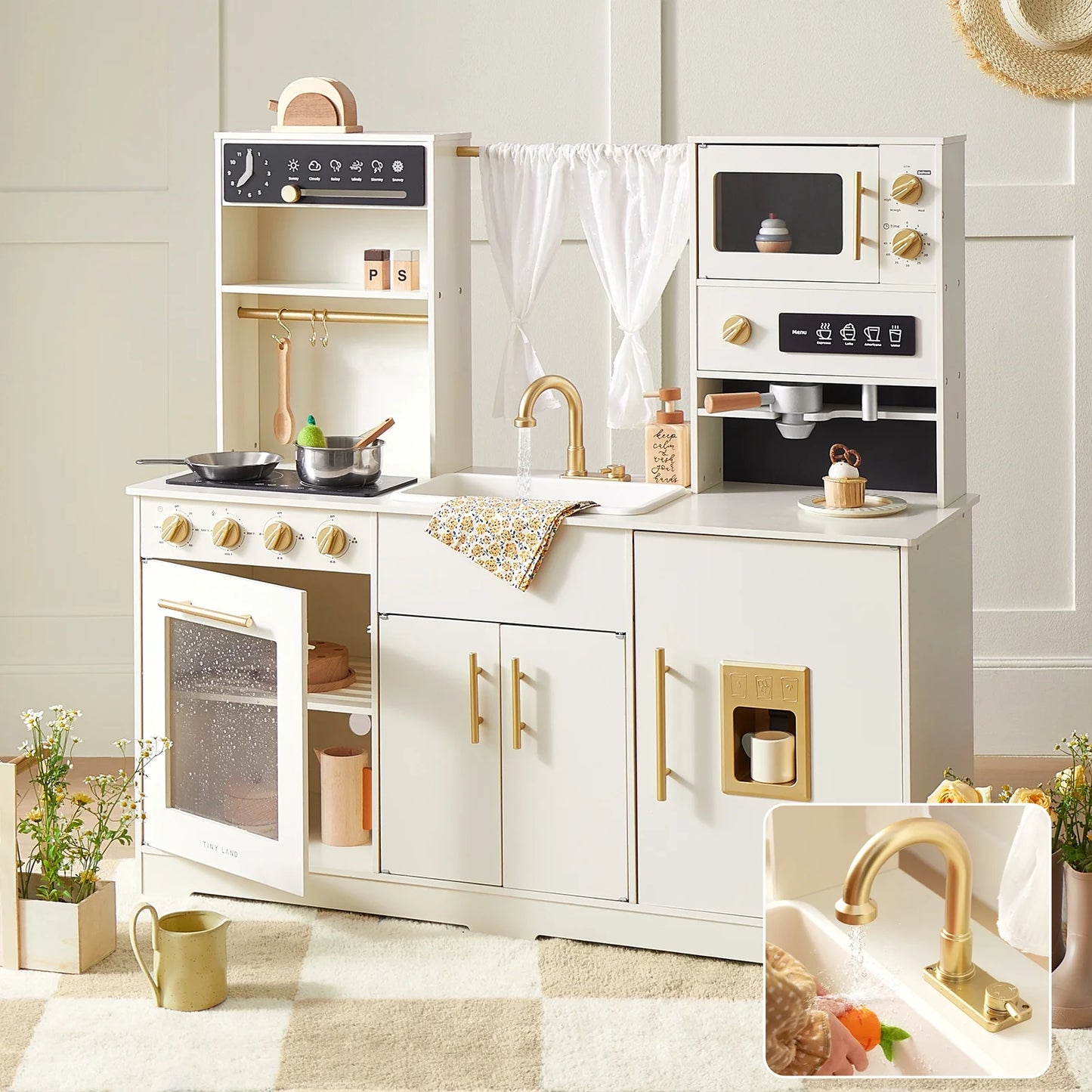 Tiny Land Play Kitchen With Running Water