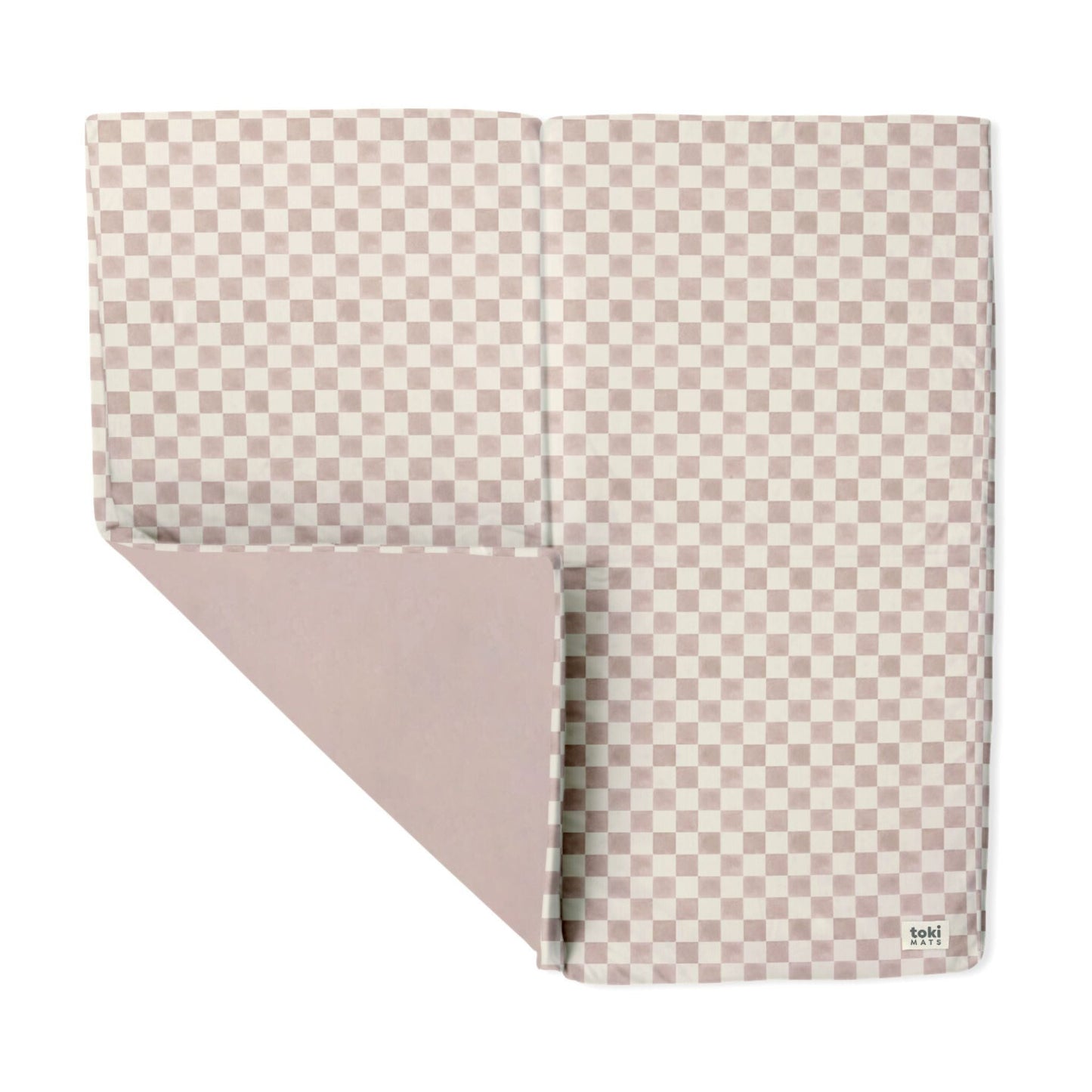 Toki Mats Checker Gumdrop Organic Cotton Mat