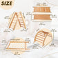 Goodevas 5 in 1 Montessori Climbing Set