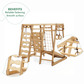 Goodevas 6 in 1 Indoor Jungle Gym for Toddler