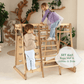 Goodevas 6 in 1 Indoor Jungle Gym for Toddler
