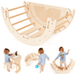 GrowGo Montessori 4-in-1 Climbing Arch And Rocker With Tabletop