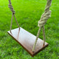 Sweet Swinging Walnut Bench Swing
