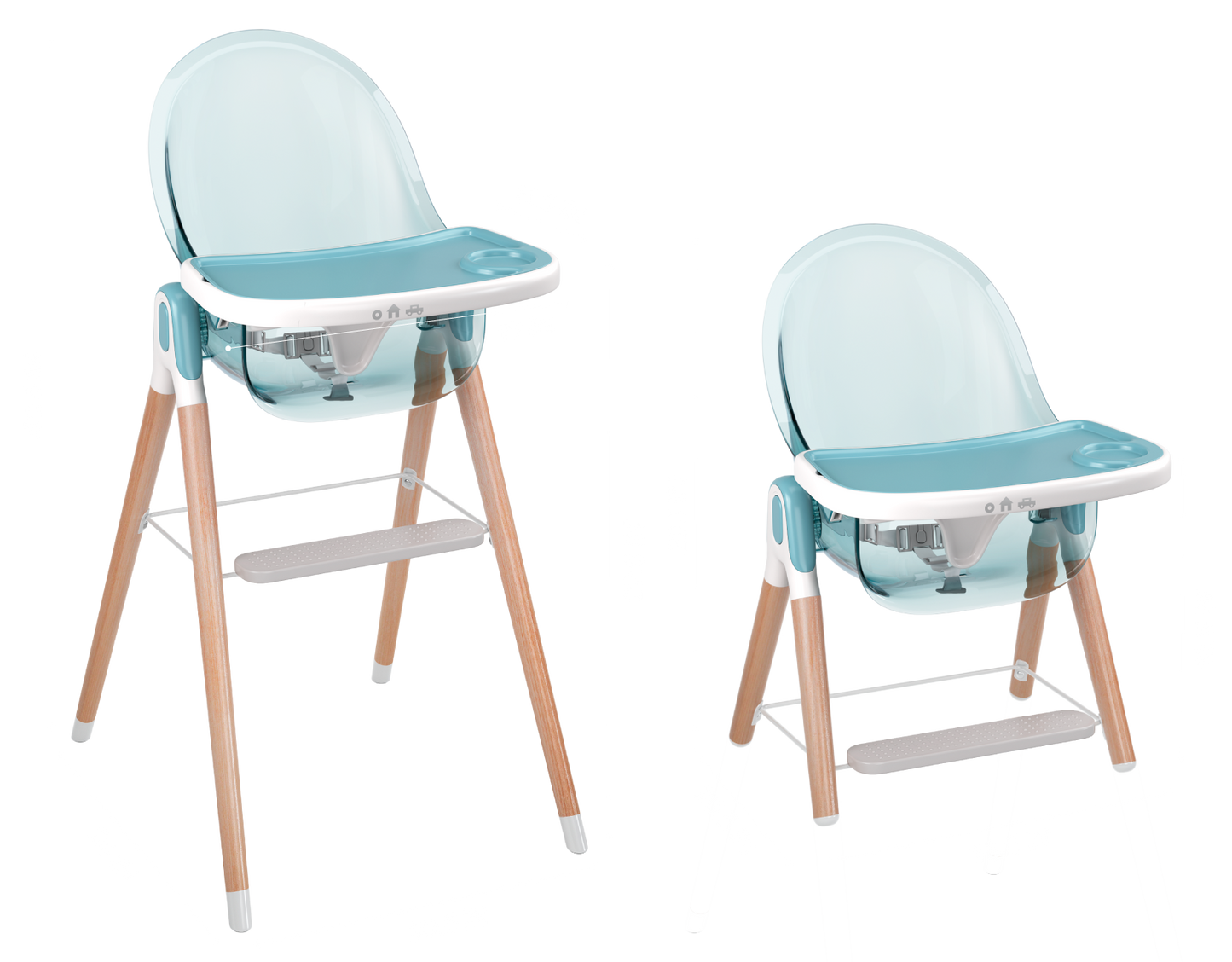 Children of Design 6 in 1 Deluxe High Chair