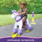 PonyCycle Purple Unicorn Ride-On
