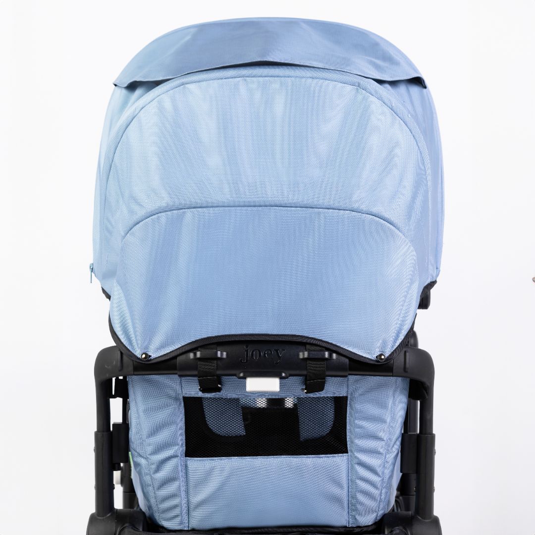 Joey Stroller Wagon Seaside Blue 2 Canopy Bundle