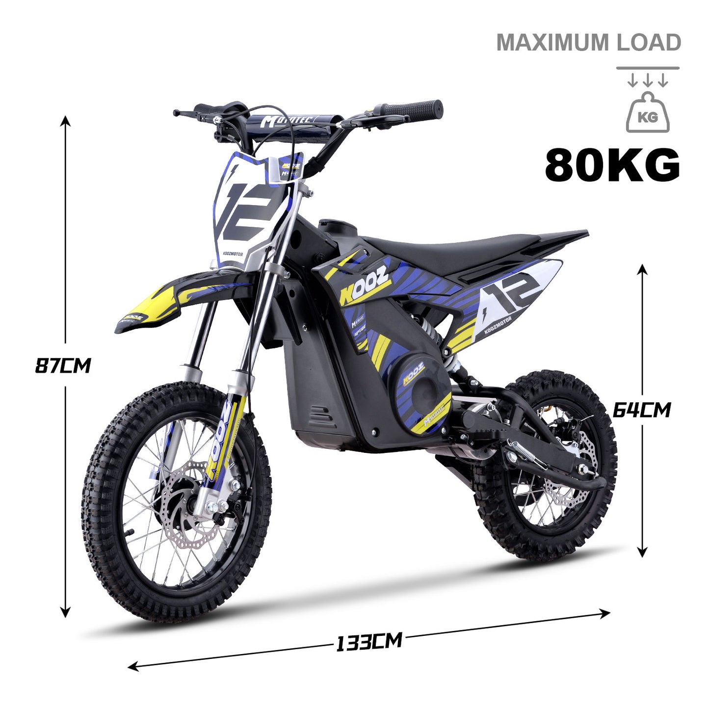 MotoTec Electric Dirt Bike HP112E