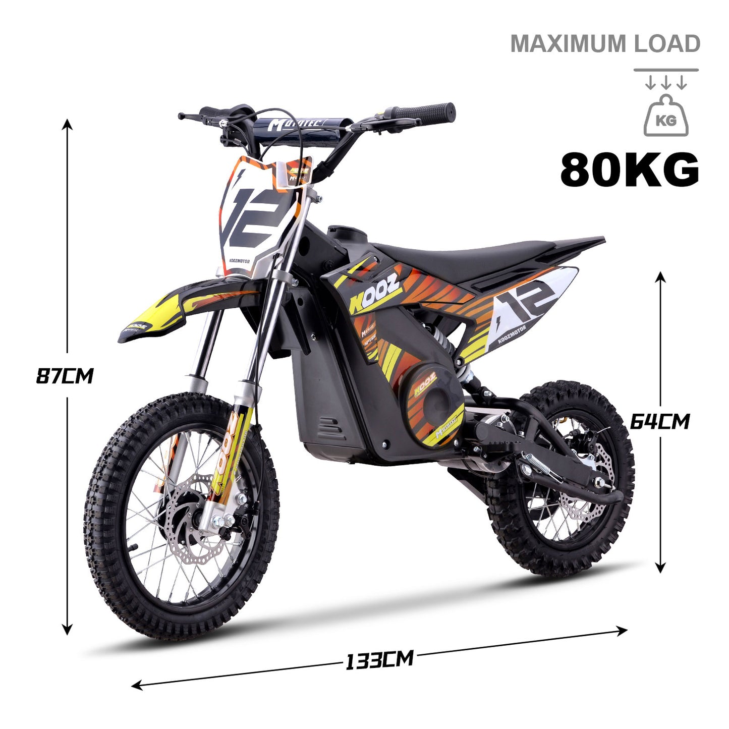 MotoTec Electric Dirt Bike HP112E