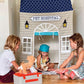 Role Play Kids Pet Hospital Doorway Storefront with Vet's Kit