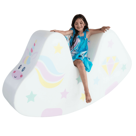 IGLU Soft Play Ride On Toy Mega Unicorn