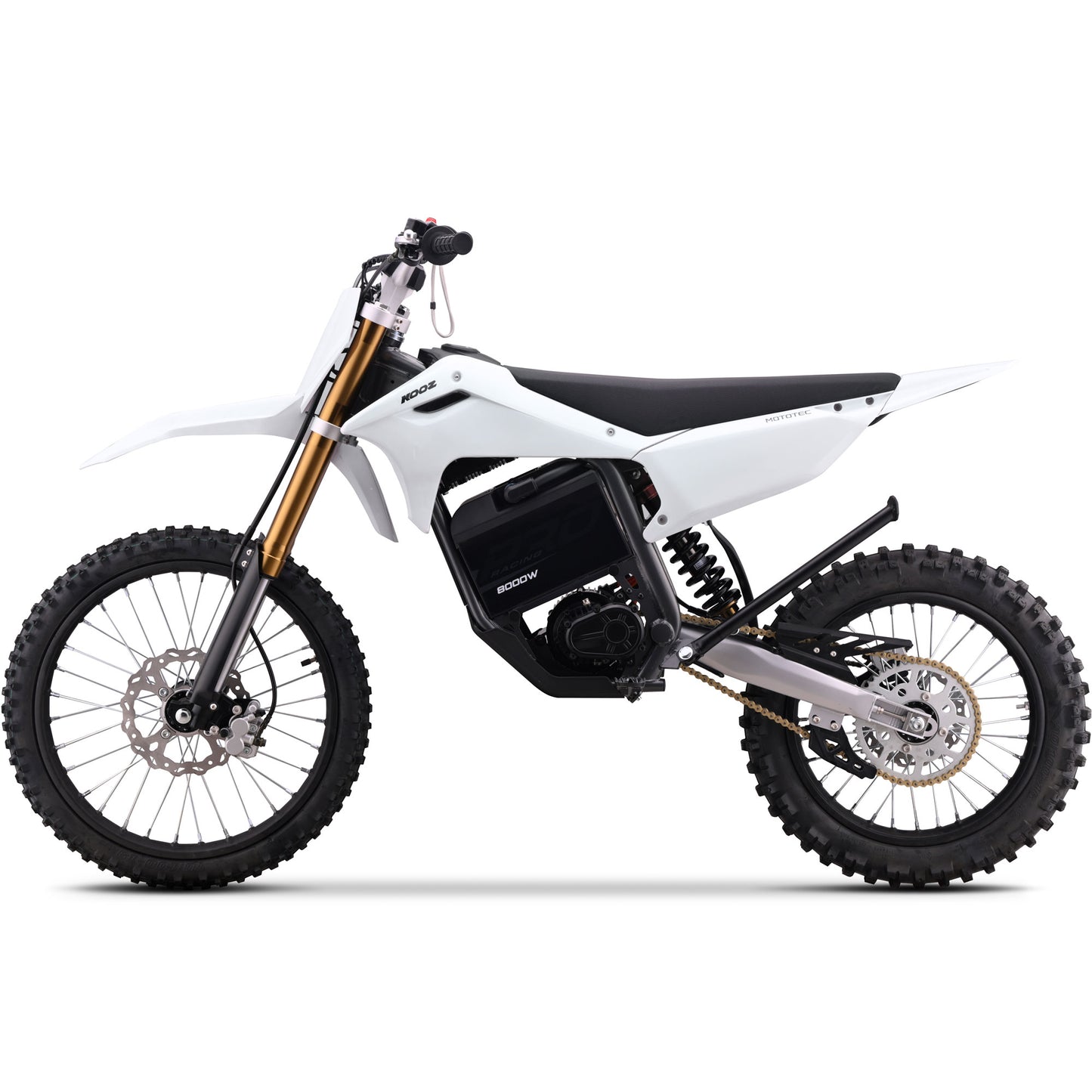 MotoTec 72v 8000w Pro Electric Dirt Bike 19/16
