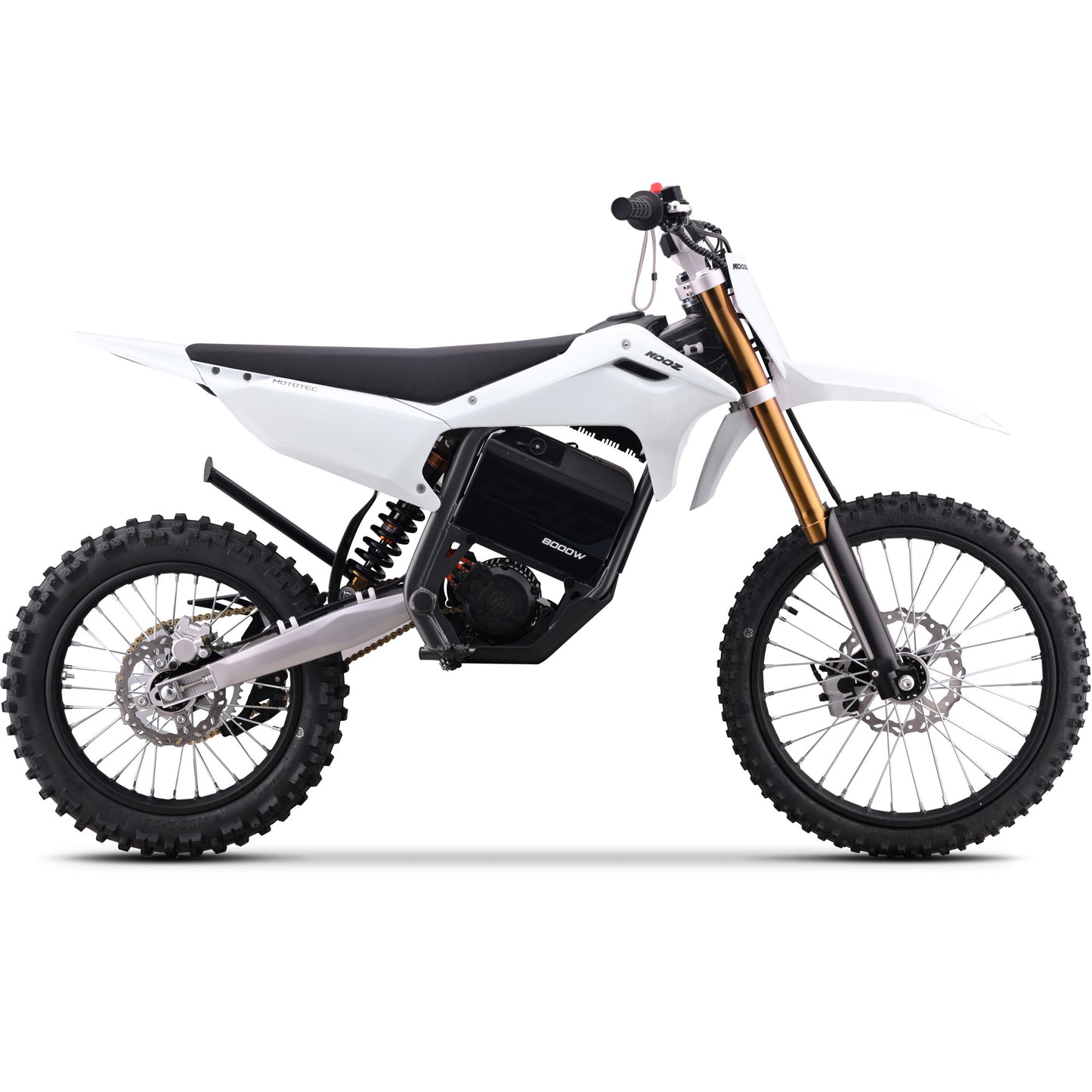 MotoTec 72v 8000w Pro Electric Dirt Bike 19/16