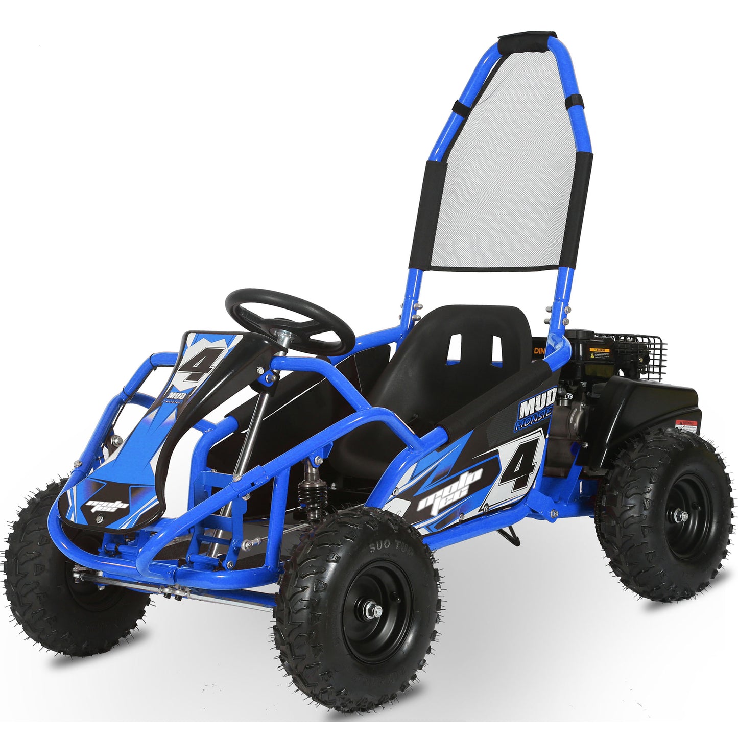 MotoTec Mud Monster Kids Gas Go Kart