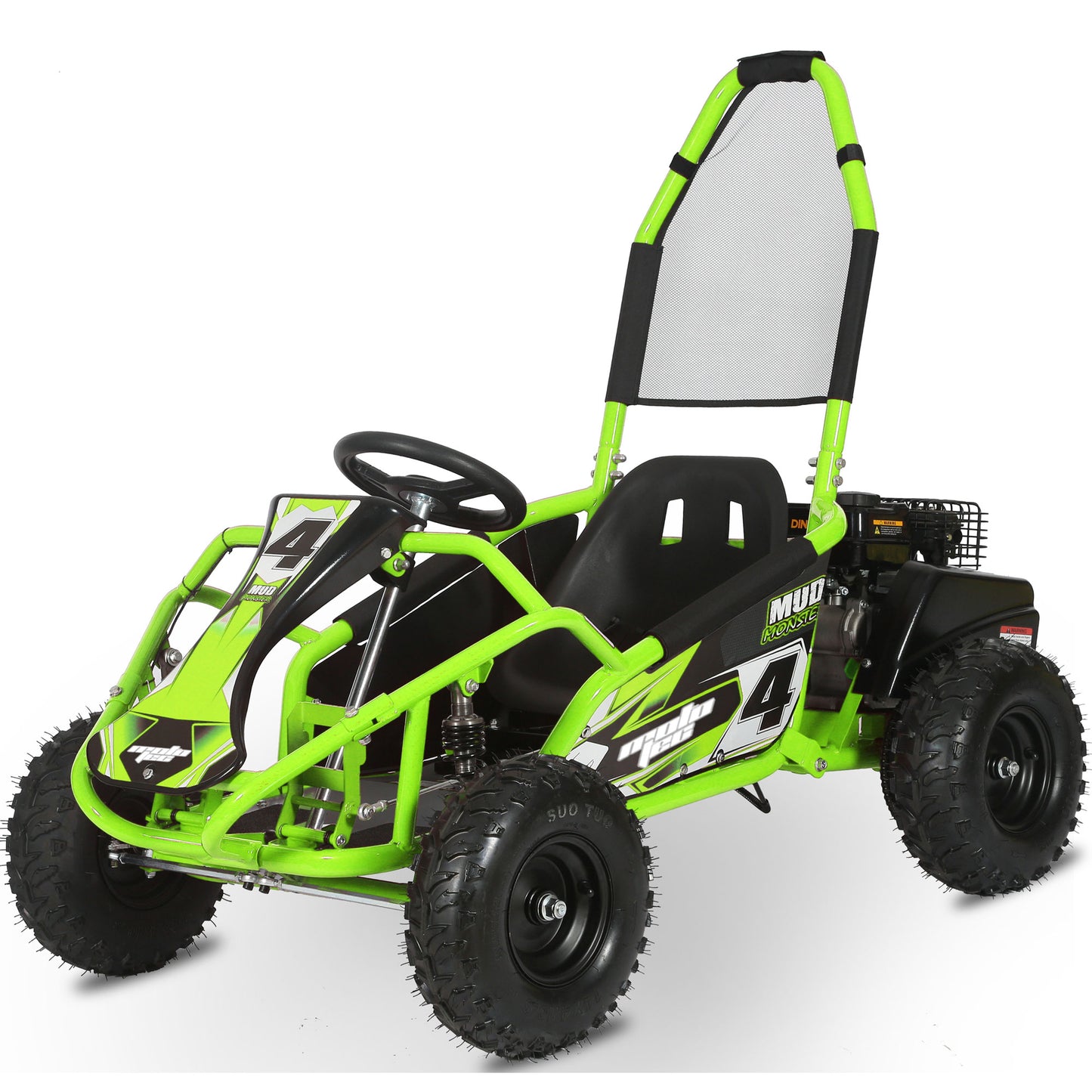 MotoTec Mud Monster Kids Gas Go Kart