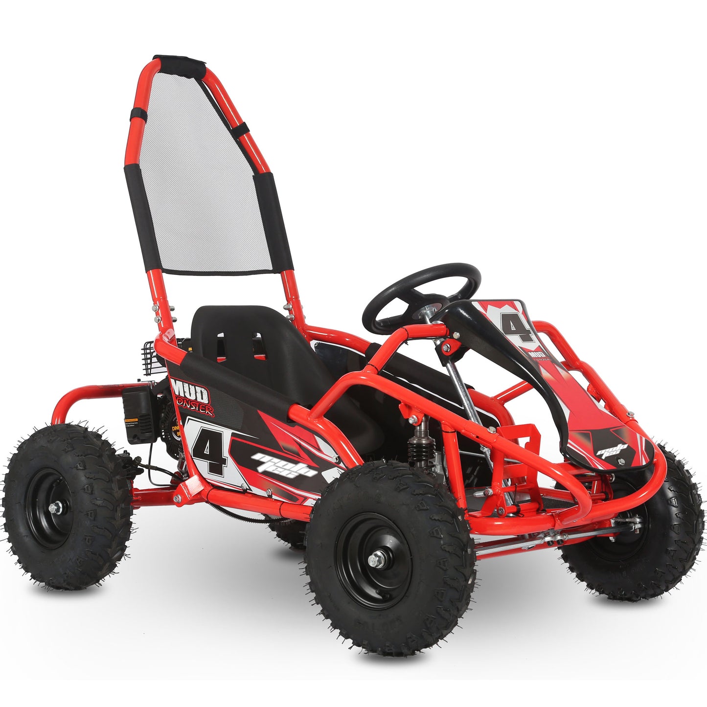 MotoTec Mud Monster Kids Gas Go Kart