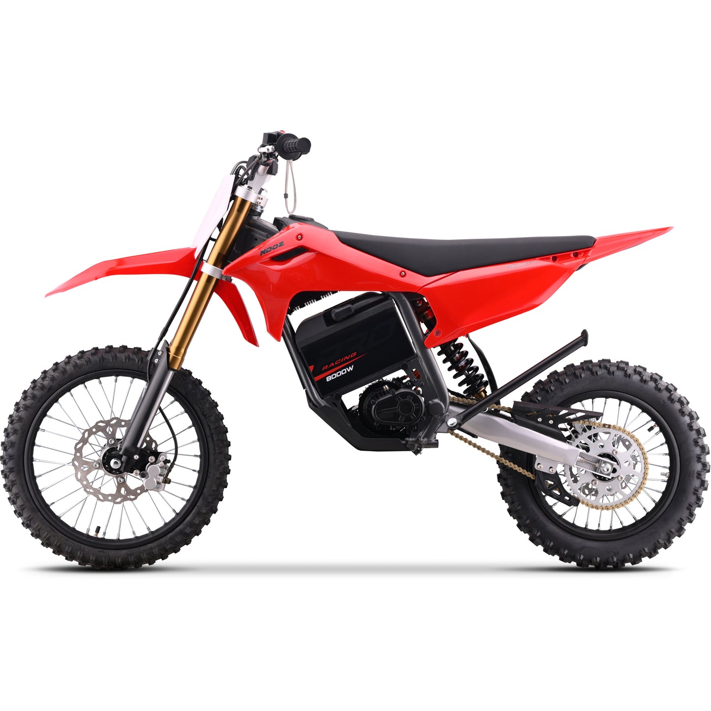 MotoTec 72v 8000w Pro Electric Dirt Bike 17/14