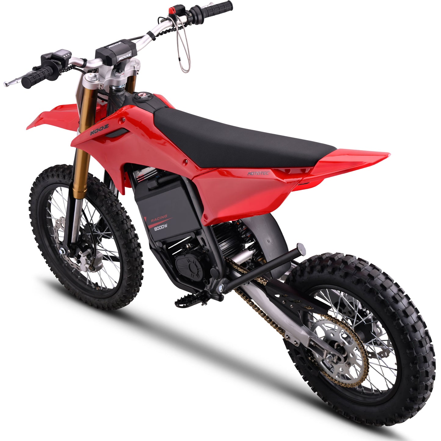 MotoTec 72v 8000w Pro Electric Dirt Bike 17/14