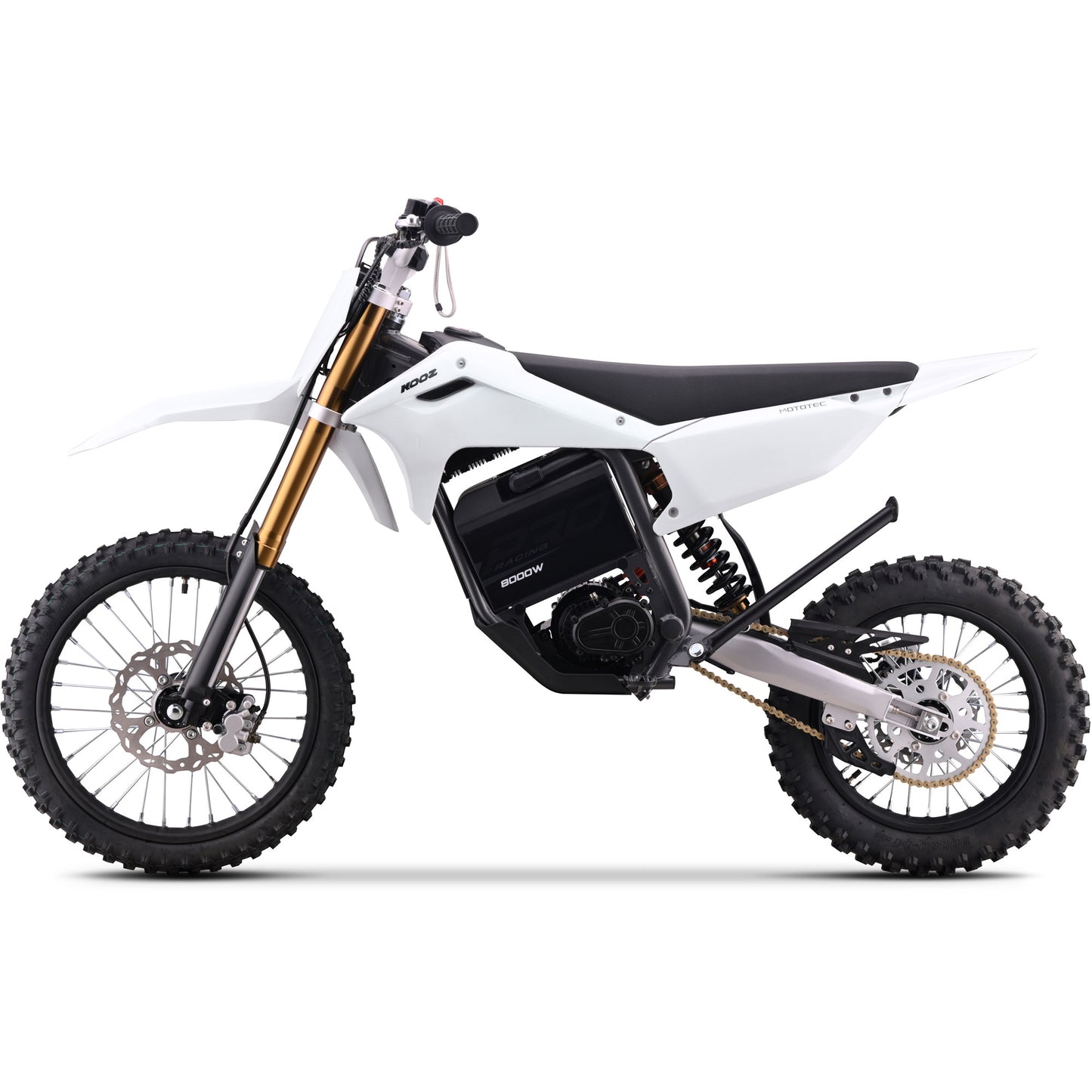 MotoTec 72v 8000w Pro Electric Dirt Bike 17/14