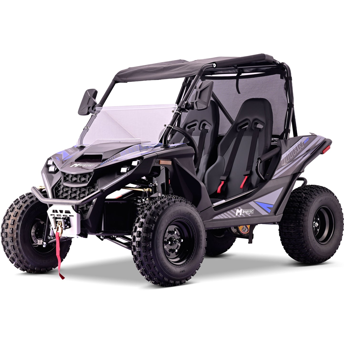 MotoTec Titan 200cc 4-Stroke Gas UTV