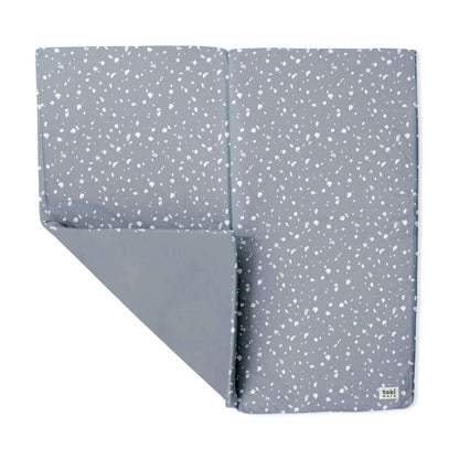 Toki Kids Terrazzo Slate Organic Cotton Mat