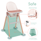 Children of Design 6 in 1 Deluxe High Chair