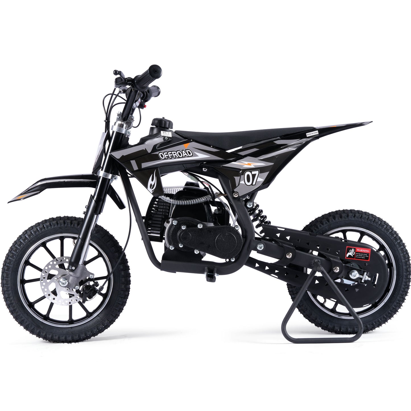 MotoTec Pioneer 2-Stroke Gas Dirt Bike