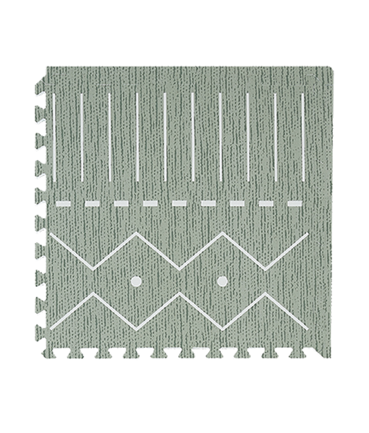 Toddlekind Premium Foam Playmat | Berber - Moss