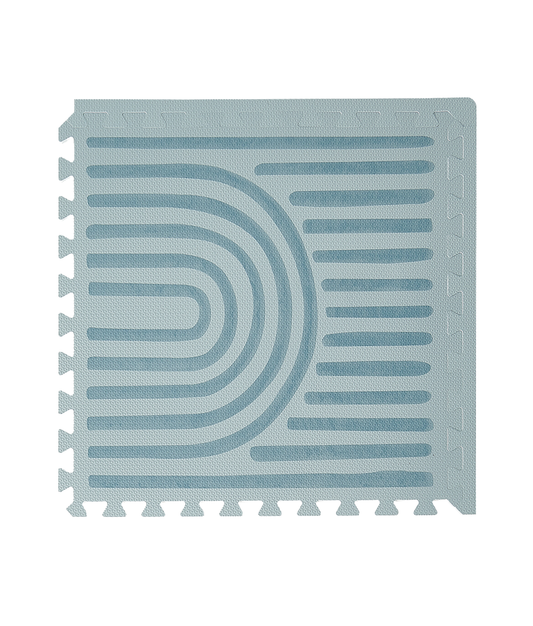 Toddlekind Premium Foam Playmat Linear - Mineral