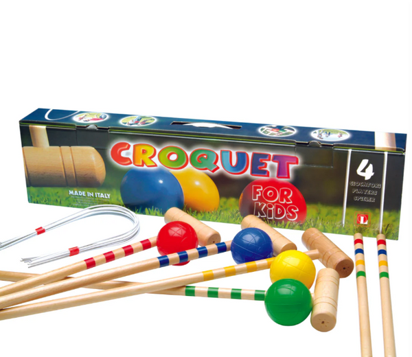 Lucio Londero Children's Croquet Set