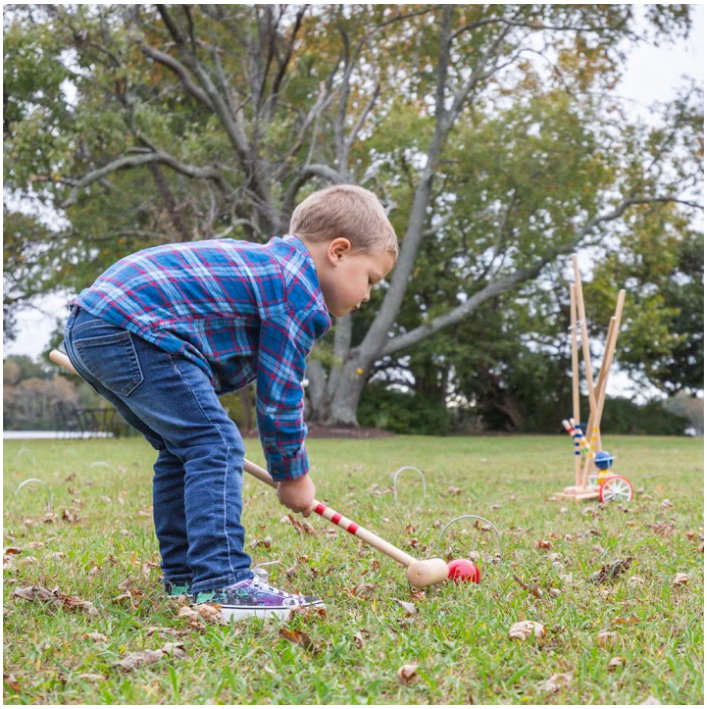 Lucio Londero Children's Croquet Set