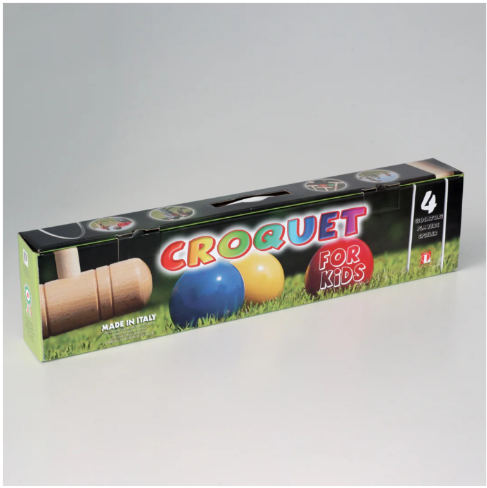 Lucio Londero Children's Croquet Set