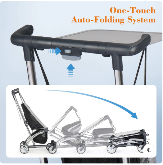 Beberoad R1 Auto-Folding Travel Baby Stroller