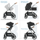 Beberoad RX 3-in-1 Baby Stroller