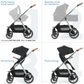 Beberoad RX 3-in-1 Baby Stroller