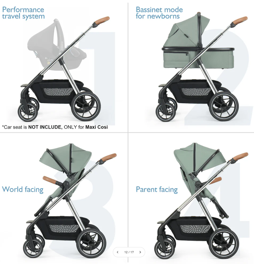 Beberoad RX 3-in-1 Baby Stroller